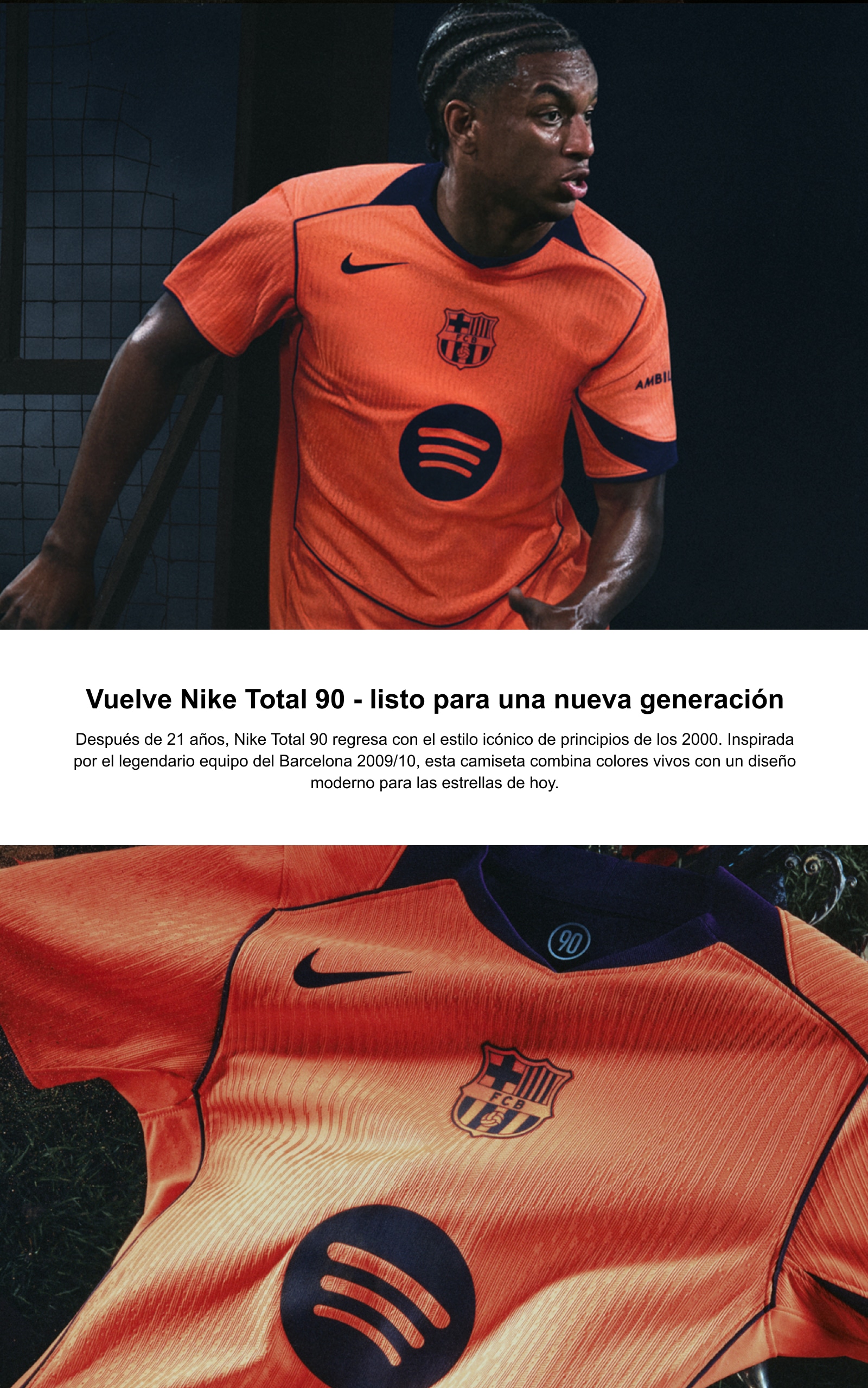 Tercera equipacion Barcelona 2025/26